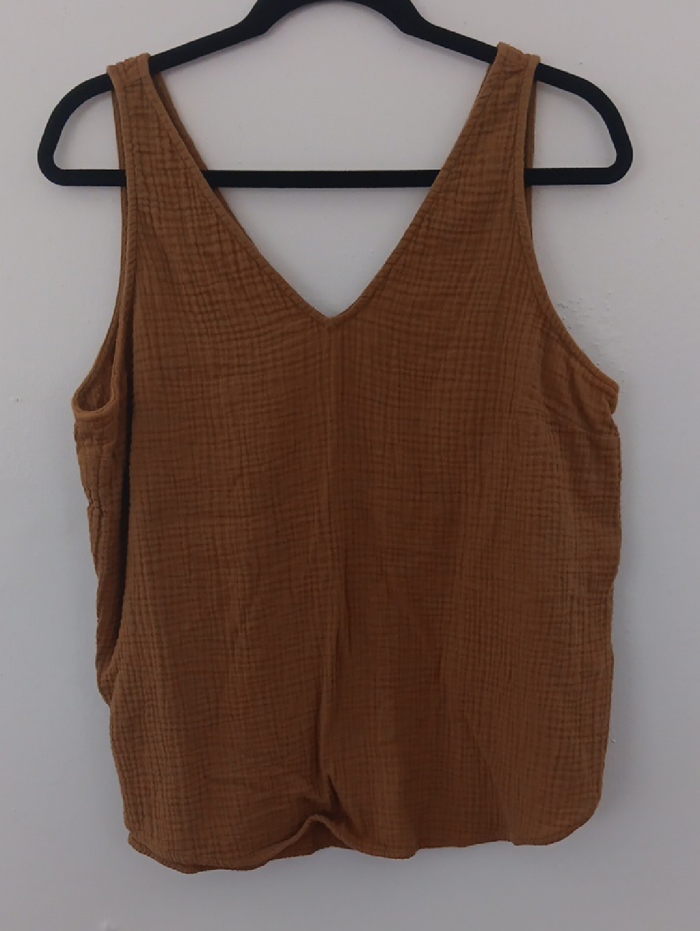 Old Navy Cotton Gauze V-Neck Tank Top #3571